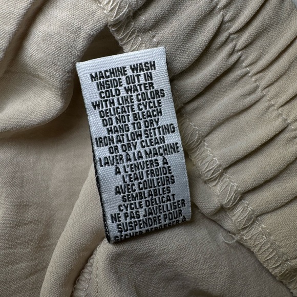 NWOT - Nicole Miller Women's Wide Leg Tan Beige Business Pant X-Large With Belt - Picture 11 of 11